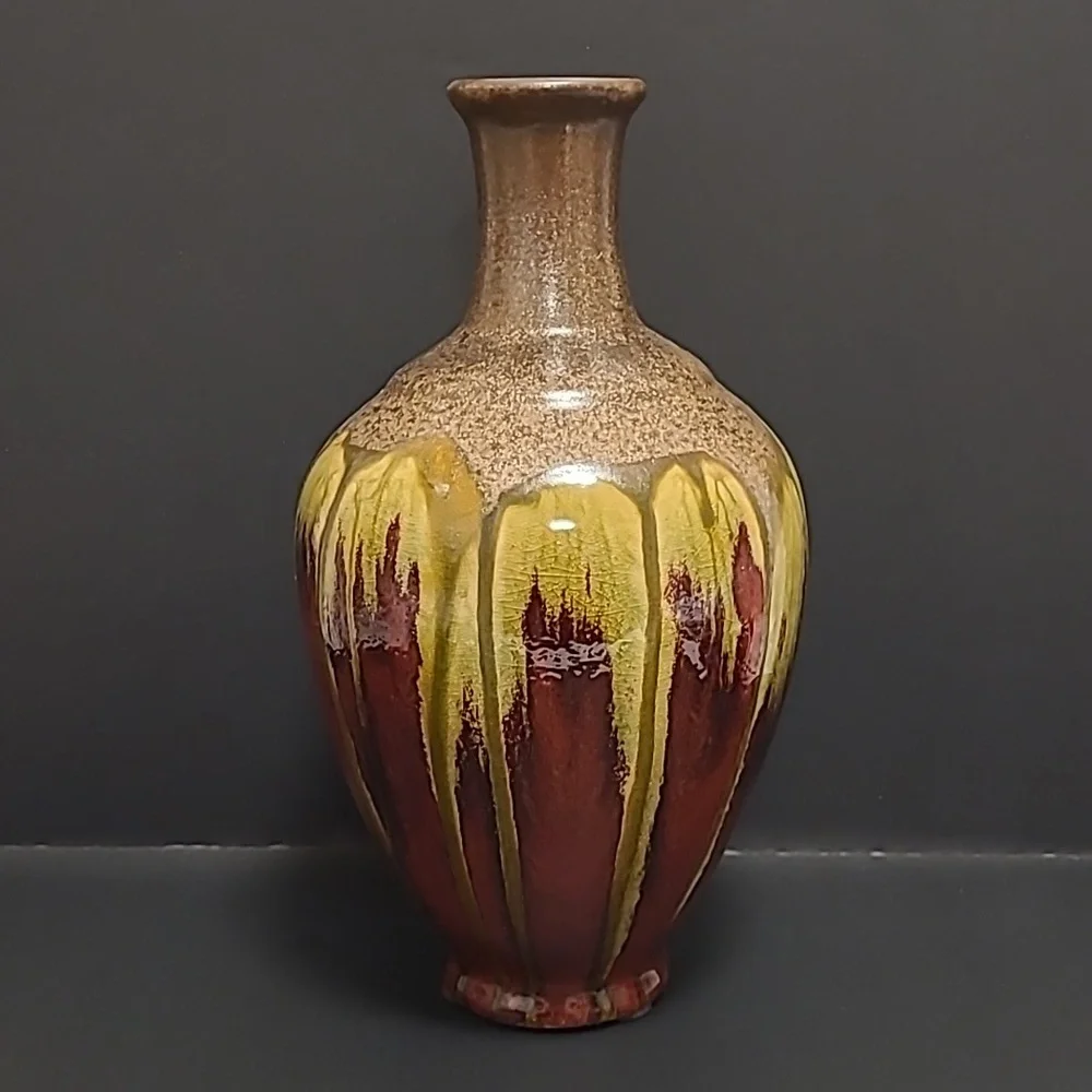 Beautiful Drip Glaze Vase